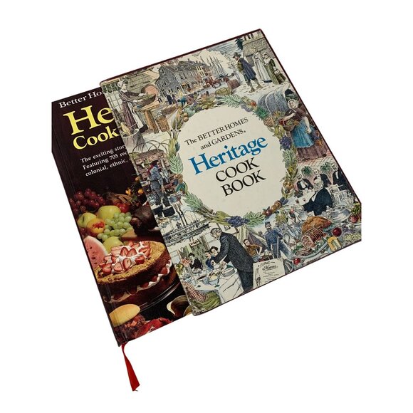 VTG 70s The Better Homes And Gardens Heritage Cook Book Large Hardcover 8813 - Picture 1 of 12